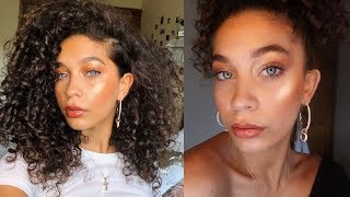 JLo GLOW  Glowy bronzed Goddess makeup  Jayme Jo [upl. by Riesman]