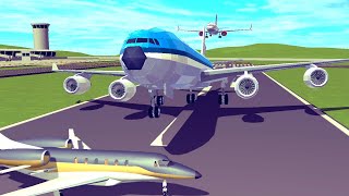 Extreme Emergency Landings amp Satisfying Runway Collisions  Besiege [upl. by Ecyal913]