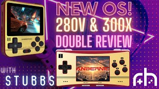 Anbernic 300X amp 280V Review  Worth it in 2023 NEW AnberNIX OS [upl. by Ettenaej]