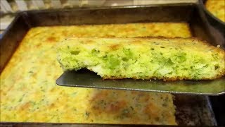 Broccoli Cornbread Recipe [upl. by Colbye]