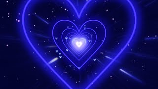 Blue Heart Background 💙 Love Hearts Background Video Effects 💙 Motion Graphics Hearts Background [upl. by Nalehp]