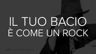 Adriano Celentano  Il tuo bacio e come un rock Video Lyrics [upl. by Latsyrk]