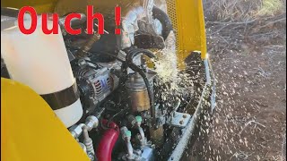 MachPro MP30 Excavator Fuel Leak Quick Bushman Fix amp Full Fuel Line Replacement [upl. by Eidnarb309]