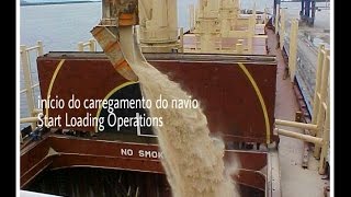 Procedimentos para inicio do carregamento do navio [upl. by Tunk]