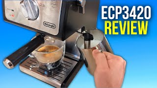 DeLonghi ECP3420 Espresso Machine Full Review [upl. by Adiol]