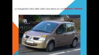 Comment changer le filtre dhabitacle filtre anti pollen du Renault Modus [upl. by Sum]