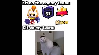 Noob vs pro kit brawlstars supercell zizoferoshorts gamingeditlike memes like subscribe [upl. by Lupe]