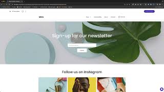 The Mina Hostinger Website Builder Template [upl. by Trish]