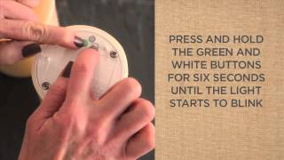 How to Set the Timer for Flameless Candles  Pottery Barn [upl. by Doak171]