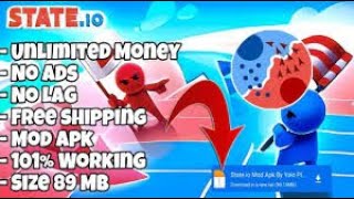 Stateio mod apk unlimited money no ads  stateio unlimited money [upl. by Elehcin]