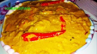 How to make prawn posto recipe at home  prawn poppy seeds recipe [upl. by Woodford]