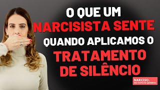 O QUE UM NARCISISTA SENTE QUANDO TENTAMOS APLICAR O TRATAMENTO DE SILÊNCIO [upl. by Nylzor]