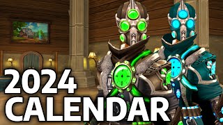 AQ3D 2024 ChronoSlayer amp Hunter Calendar Set [upl. by Aidua843]