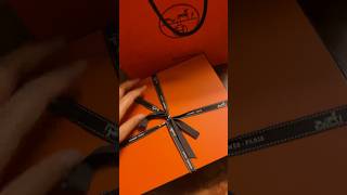 Unboxing my Hermes Oran Sandals from Rome 🤎👡🧡✨🇮🇹 Hermes Oran HermesOran Luxury Lifestyle [upl. by Biernat]