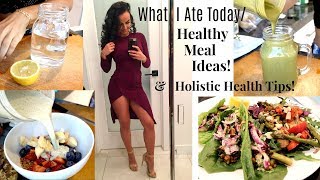 WHAT I ATE to get Lean amp Strong Quick HEMP MILK RECIPE  Holistic Advice ampDairyFree  Tyler Health [upl. by Austin]