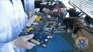 Manutenção de Computadores  Aula 10  Lavagem da Placa Mãe [upl. by Renrag]