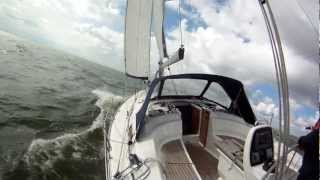 Bavaria 34 Cruiser Sailing [upl. by Madonna445]