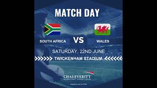 MATCH DAY  Mens Internationals 2024 🏉Bokke vs Wales Match Up [upl. by Montague159]