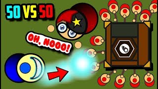 NEW GAMEMODE TROLLING Survivio Rushing The Enemy Crate 50 vs 50 Update Gameplay amp Highlights [upl. by Johnston]