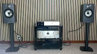 BampW 606 S2 anniversary soundtest Audiolab 9000A [upl. by Kcirtap]