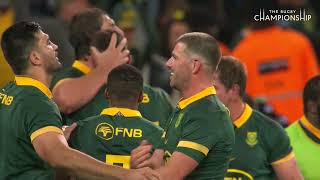 Highlights Springboks v New Zealand in Cape Town [upl. by Tiga705]