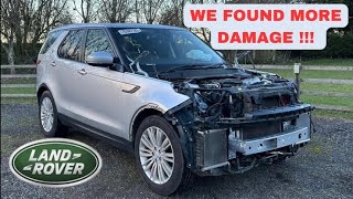 REPAIRING A WRECKED 2018 LAND ROVER DISCOVERY 5 PART 2 [upl. by Juxon]