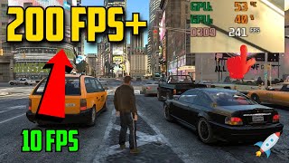 The Only FIX for GTA 4 Low FPS Stutters FPS Drops on PC [upl. by Ahsiele]