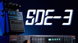 Boss SDE3 Dual Digital Delay [upl. by Sheree334]