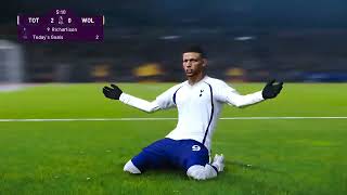 RICHARLISOOOONN SCORE FOR TOT  PES 2021 GAMEPLAY [upl. by Lorrac]