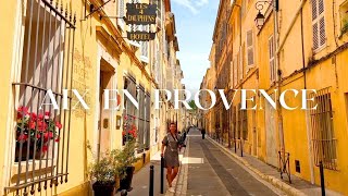 Aix en Provence walking tour One of the most beautiful town Unforgettable experience in Provence [upl. by Feetal]