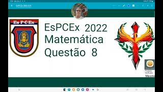 EsPCEx 2022 questão 8 A senha de acesso à contacorrente de um banco deve ser composta por quatro [upl. by Theresina]