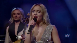 Zara Larsson amp Clean Bandit  Symphony  Live  Kelly HD [upl. by Achorn]