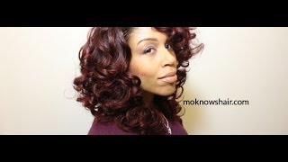 Curl Revival ft Mizani Rose H2O Review [upl. by Elyrrad]