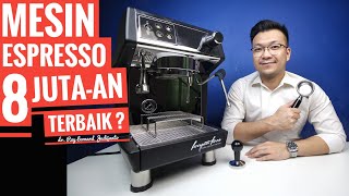 MESIN KOPI ESPRESSO 8 JUTA  AN TERBAIK  STEAM LATTE ART  BREWING  FERRATTI FERRO FCM 3200B [upl. by Ecnatsnoc884]