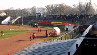 Pyrotechnik bei Viktoria Frankfurt  Babelsberg 03 [upl. by Yelsna701]