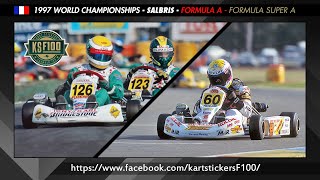 1997 CIK FIA Karting World Championships Salbris FAFSA [upl. by Nnyleitak]