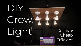 DIY LED Grow light build  Build your own cheap simple and efficient LED grow light [upl. by Siulesoj]