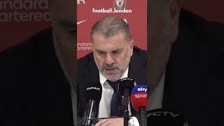 Ange Postecoglou addresses Spurs CONFIDENCE ISSUES and how to get over them shorts premierleague [upl. by Oisor750]