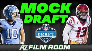 2024 NFL Mock Draft 10 First 2 Rounds [upl. by Orozco]