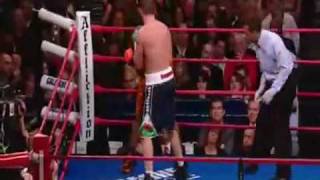 Calzaghe vs Jones Jr 37 [upl. by Ecallaw]