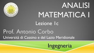 Analisi Matematica Lezione 1c [upl. by Charita]