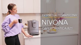 ⭐️ Ekspres Nivona CafeRomatica 821 – dane techniczne – RTV EURO AGD [upl. by Enialahs]