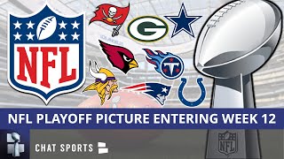 NFL Playoff Picture NFC amp AFC Standings Wild Card Race amp Matchups For Week 12 Of 2021 NFL Season [upl. by Ravens356]