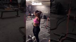 Bernice Burgos Intense Gym Session [upl. by Gifford]