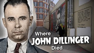 The Exact Spot Where John Dillinger Died  REAL Crime Scene Locations in Chicago 4K [upl. by Nner876]