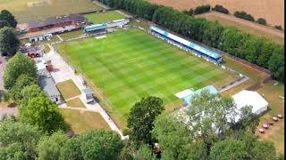 Tonbridge Angels Football Club from the Air [upl. by Weitman]