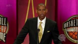 Reggie Millers Basketball Hall of Fame Enshrinement Speech [upl. by Osnohpla]