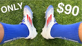 It doesnt get better at this price  Adidas F50 League  Review  On Feet [upl. by Annyl]