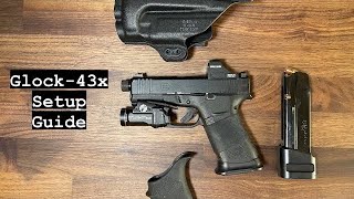 Glock 43X MOS Upgrades  The Perfect EDC [upl. by Intyrb]