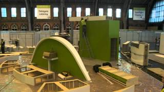 How to build a 150sqm exhibition stand in under 15 hours [upl. by Dulciana333]